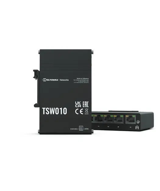 5 x 10/100 Mbps ETH port unmanaged switc