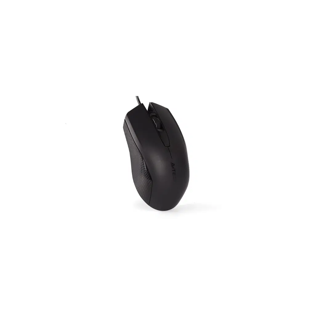 A4 TECH OP-760, Siyah, V-Track, 1000dpi, 3 Buton, Usb Kablolu, Optik Mouse