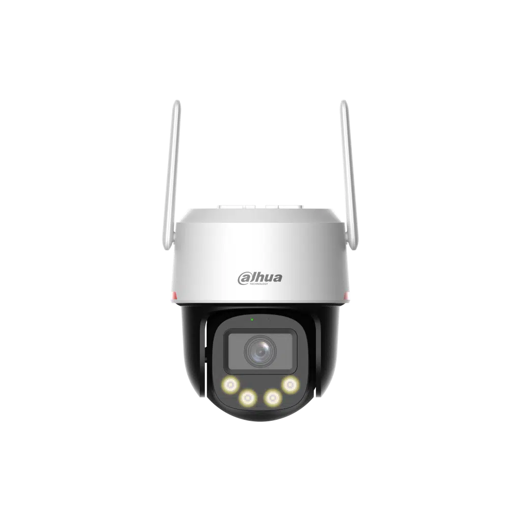 DAHUA IPC-PT2849DC1-SW-PV, 8Mpix, 3,6 Lens, WizColor, 30Mt Gece Görüşü, Dahili Mikrofon, Dahili Hoparlör, IP66, Wifi, Pan-Tilt IP Kamera