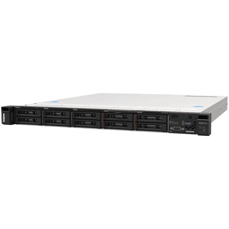 LENOVO THINKSYSTEM SR250 7DCLA00LEA V3 INTEL XEON E-2434 1X16GB 8X2.5 1X800W 3 YIL YERİNDE GARANTİ