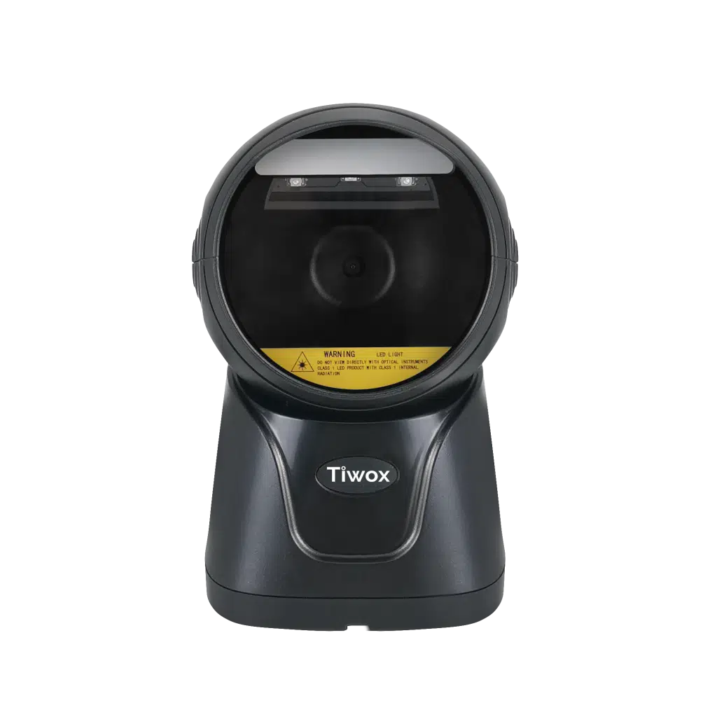 Tiwox VS-240, Masaüstü Tipi, Laser, 2D Karekod, USB Kablolu, Barkod Okuyucu