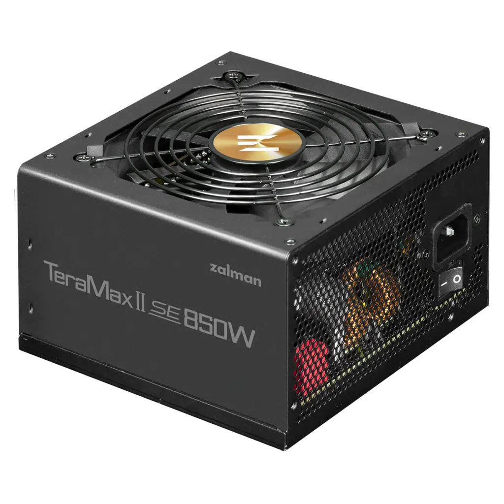ZALMAN ZM850-TMX2SE TeraMax2SE, 850W, 80Plus GOLD, ATX3.1, PCI5.1, Full Modüler, Aktif PFC, GAMING, ATX, Power Supply (PSU)